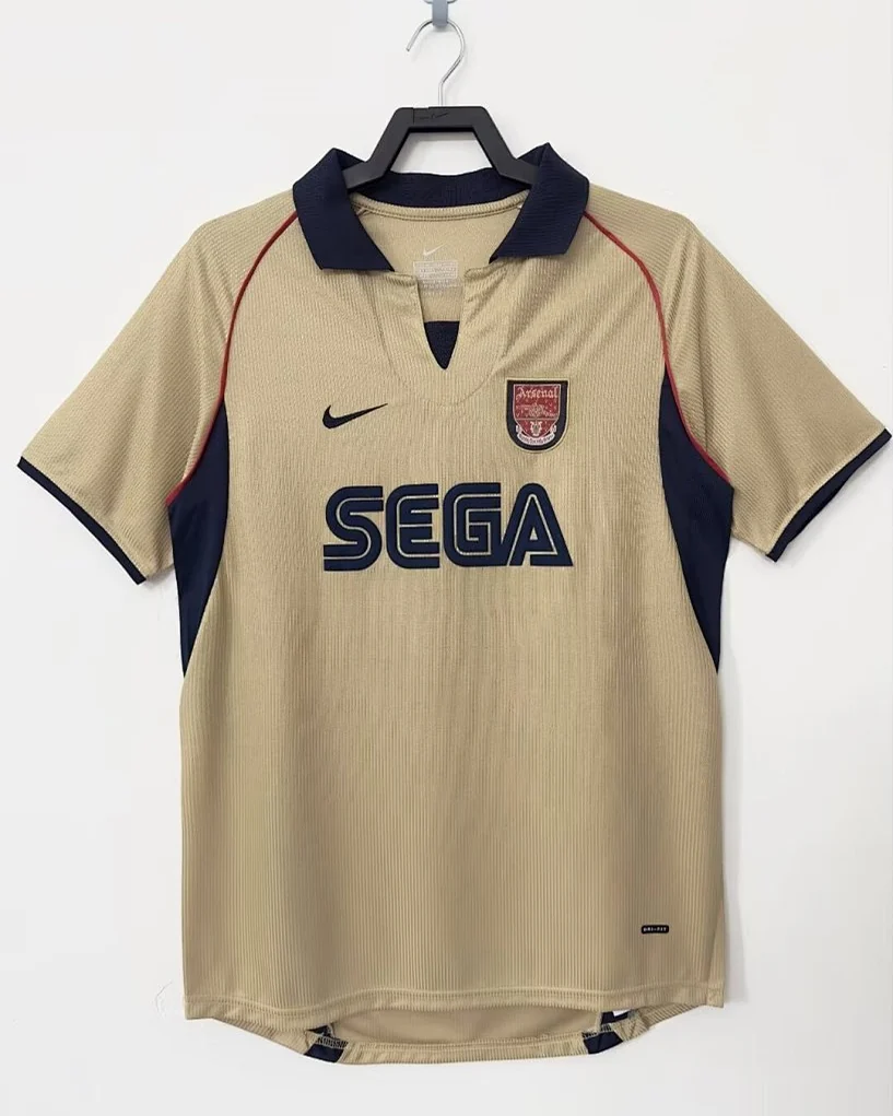 Camisola Retro Arsenal 2001/02 Alternativa