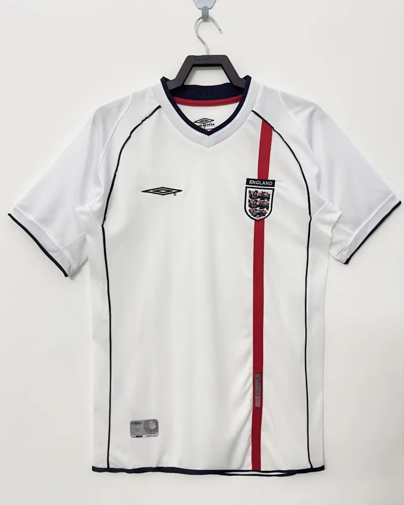 Camisola Retro Inglaterra 2002 Principal