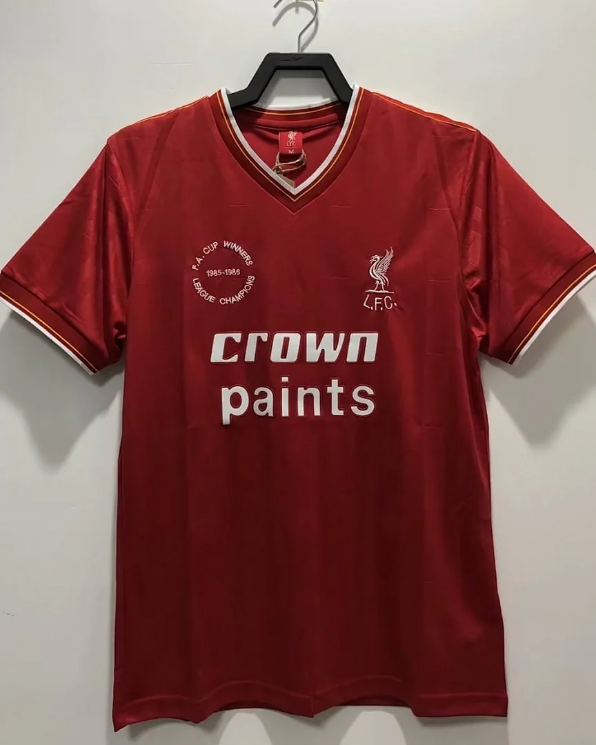 Camisola Retro Liverpool 1985/86 Principal
