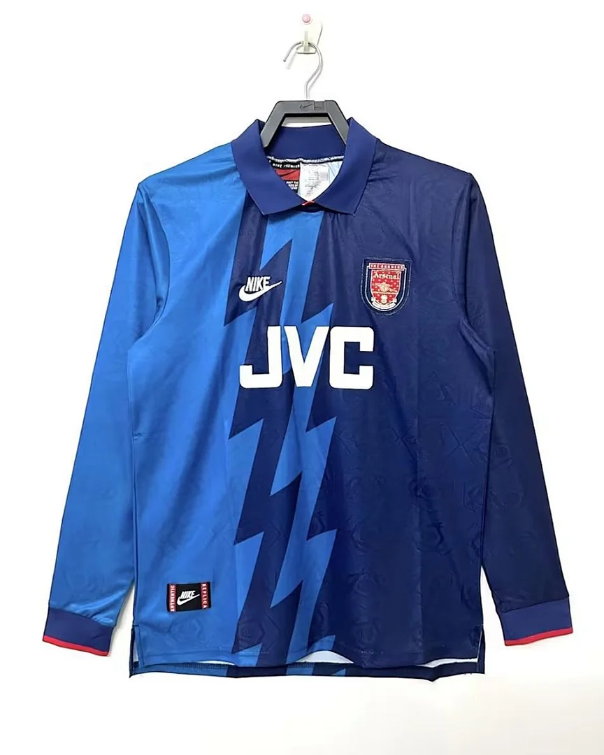 Camisola Retro Arsenal 1995/96 Alternativa Manga Comprida