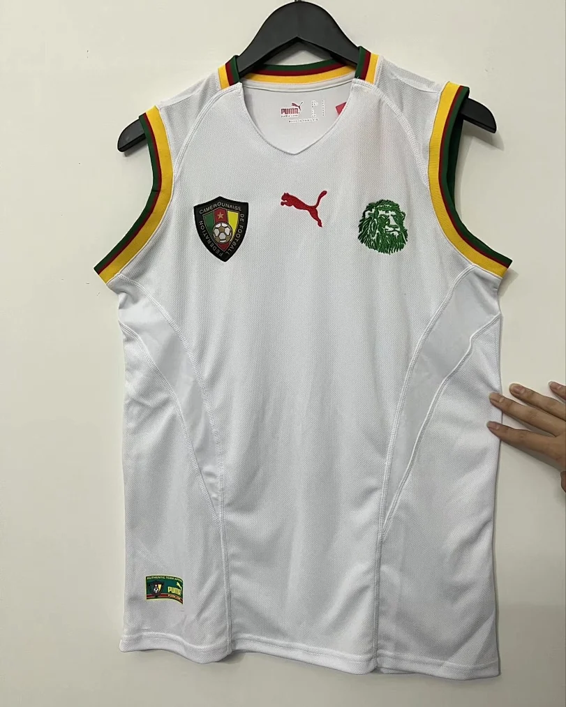 Camisola Retro Camarões 2002