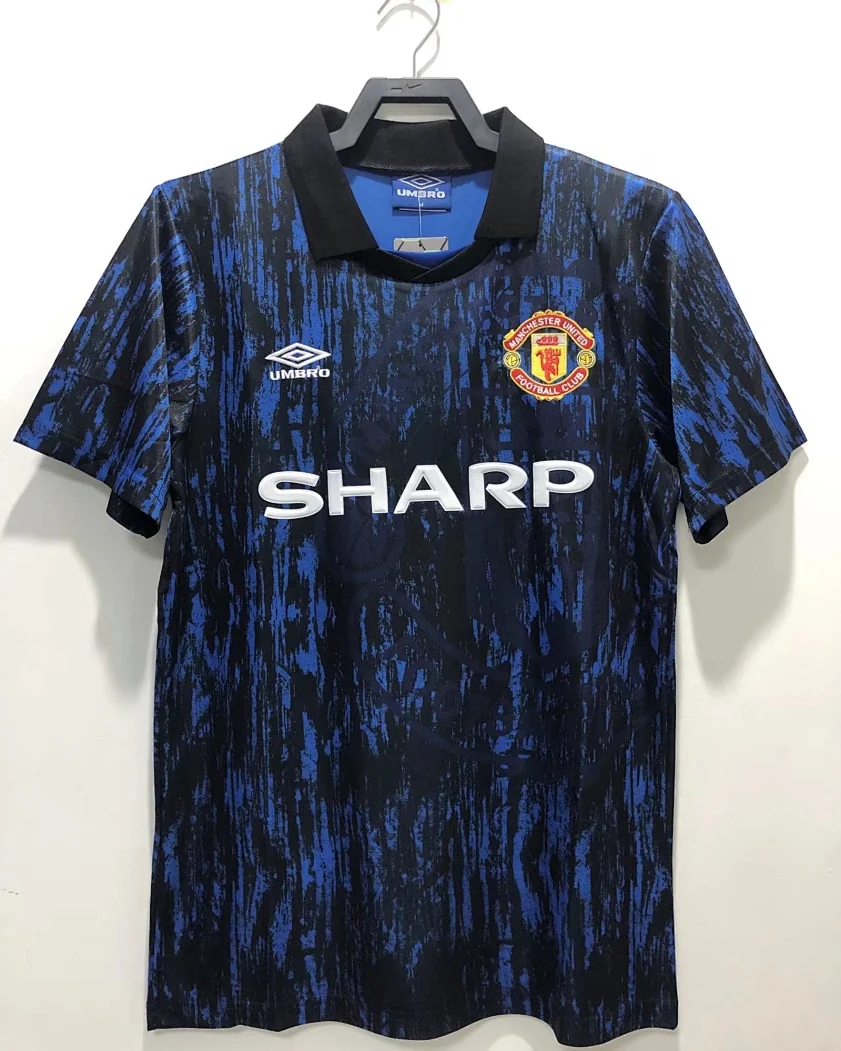 Camisola Retro Manchester United 1993 Alternativa