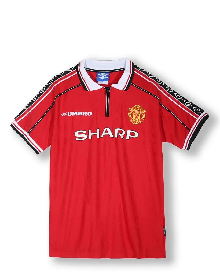 Camisola Retro Manchester United 1998 Principal