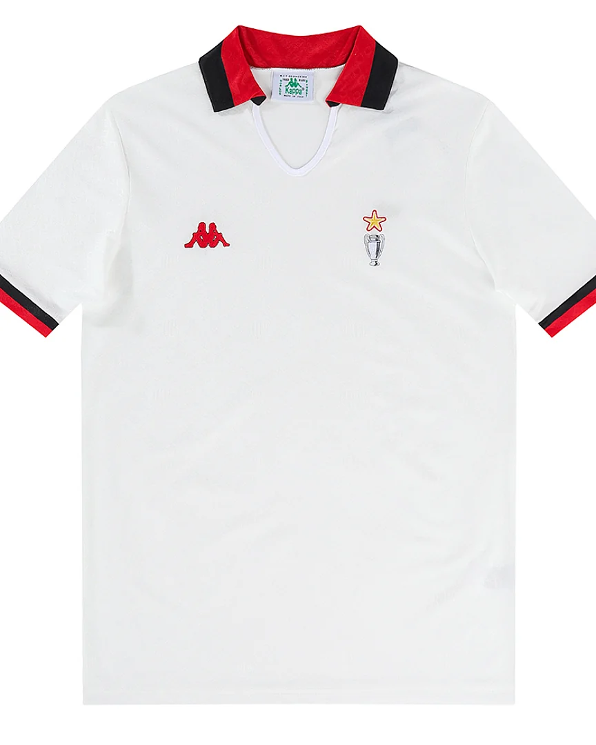 Camisola Retro AC Milan 1989/90 Final da Champions