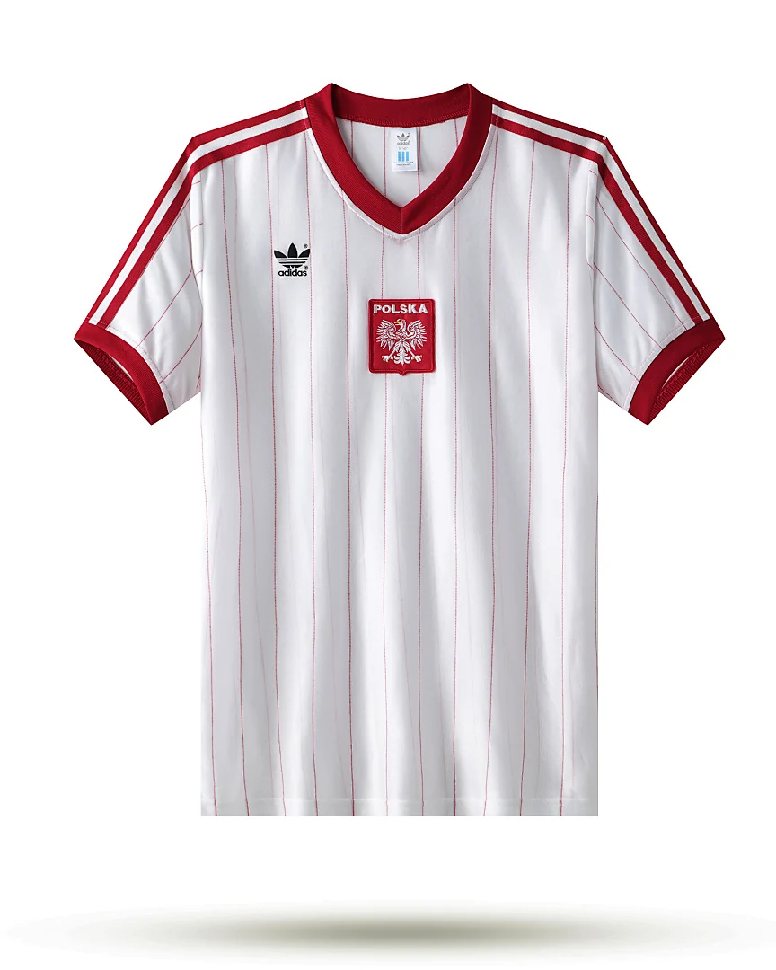Camisola Retro Polónia 1982 Principal