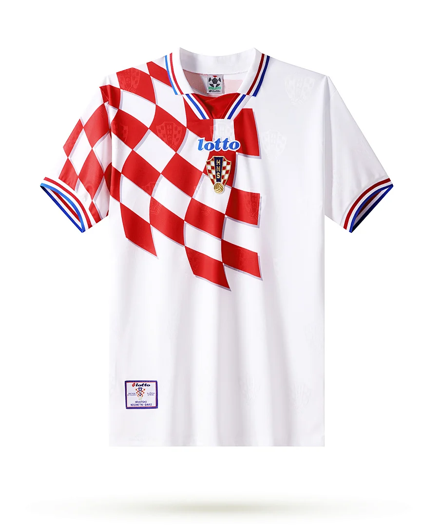 Camisola Retro Croácia 1998 Principal