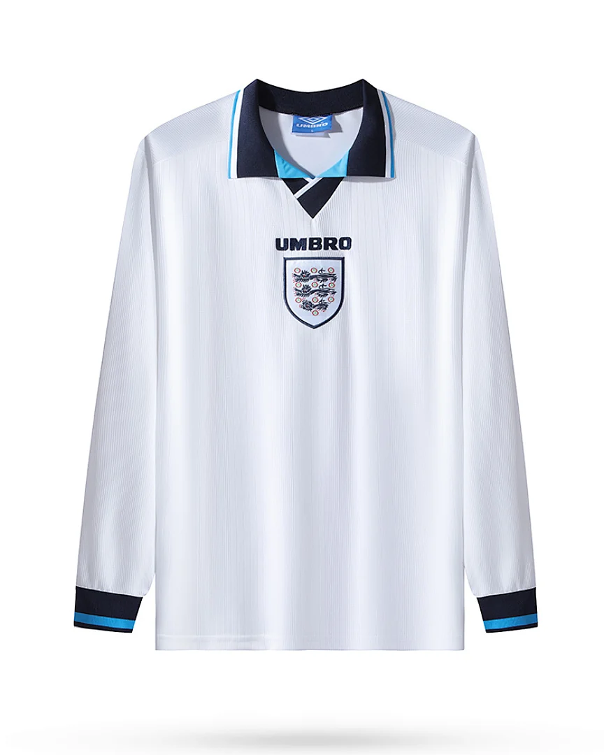 Camisola Retro Inglaterra 1996/97 Principal Manga Comprida