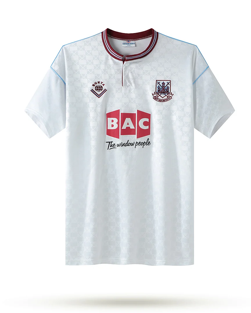 Camisola Retro West Ham 1989/90 Alternativa
