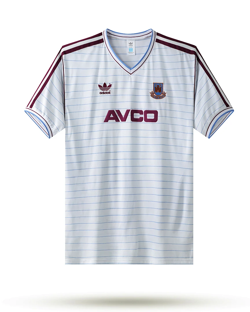 Camisola Retro West Ham 1986 Alternativa