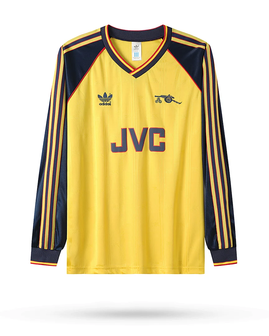 Camisola Retro Arsenal 1988/91 Alternativa Manga Comprida