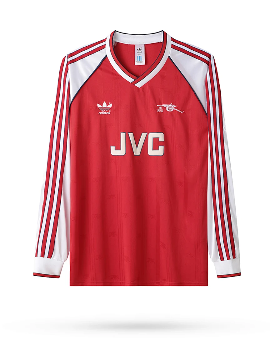 Camisola Retro Arsenal 1988/91 Principal Manga Comprida