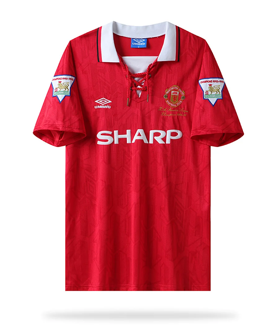 Camisola Retro Manchester United 1992/93 Principal
