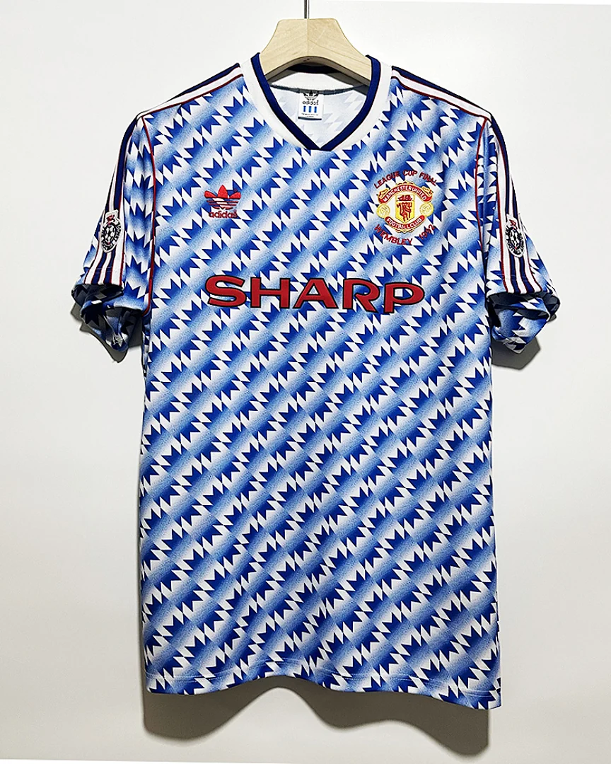 Camisola Retro Manchester United 1992 Alternativa