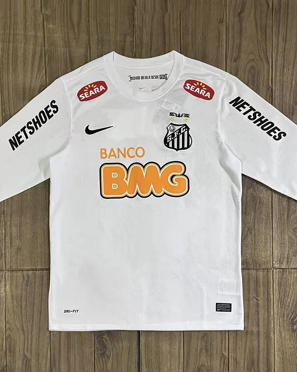 Camisola Retro Santos 12/13 Principal Manga Comprida