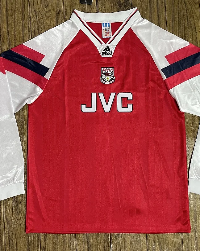 Camisola Retro Arsenal 1992/94 Principal Manga Comprida