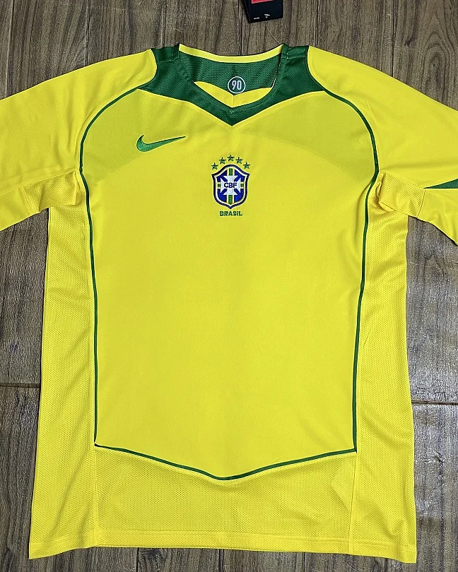 Camisola Retro Brasil 2004 Principal