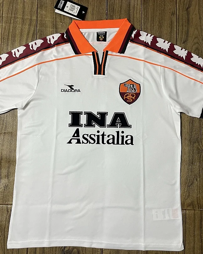 Camisola Retro AS Roma 1998/99 Alternativa