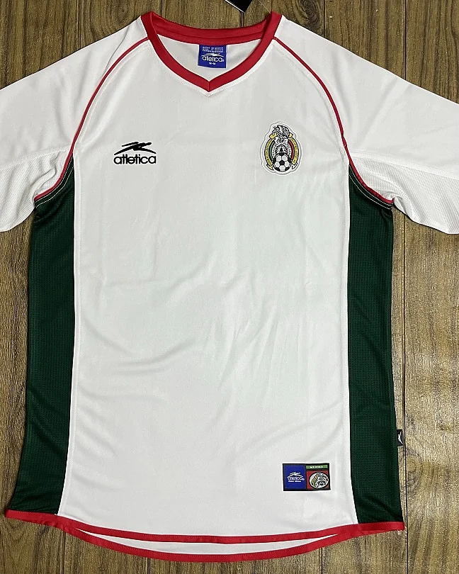 Camisola Retro México 2002 Branca
