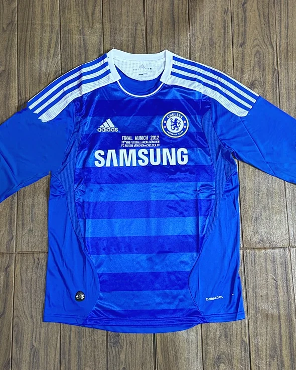 Camisola Retro Chelsea 11/12 Manga Comprida