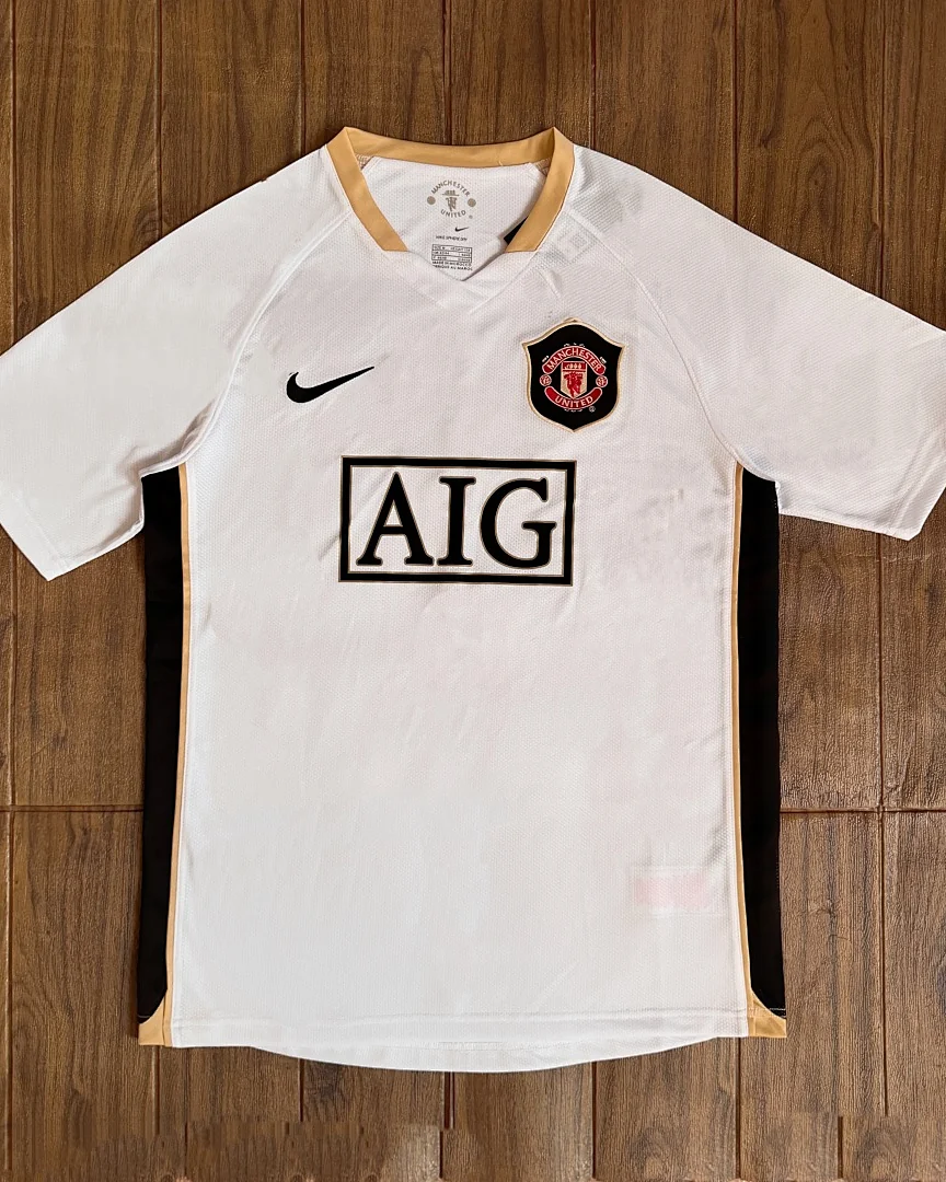 Camisola Retro Manchester United 06/07 Alternativa Manga Comprida