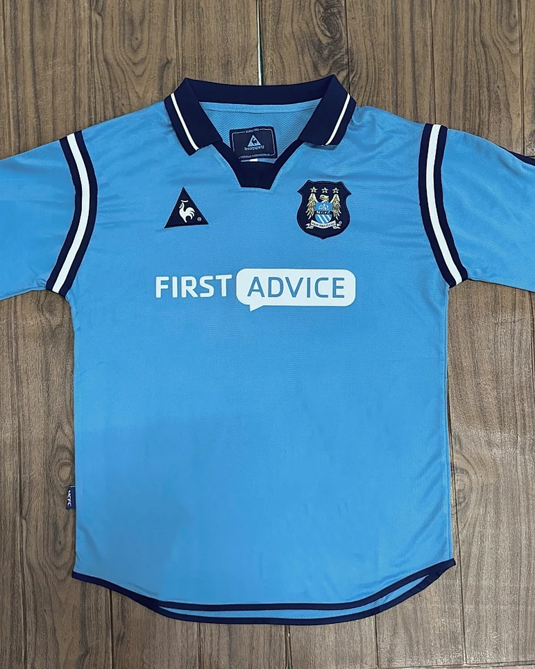 Camisola Retro Manchester City 2002/03