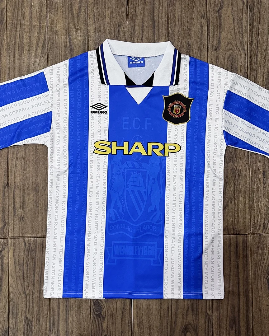 Camisola Retro Manchester United 1994/96 Alternativa
