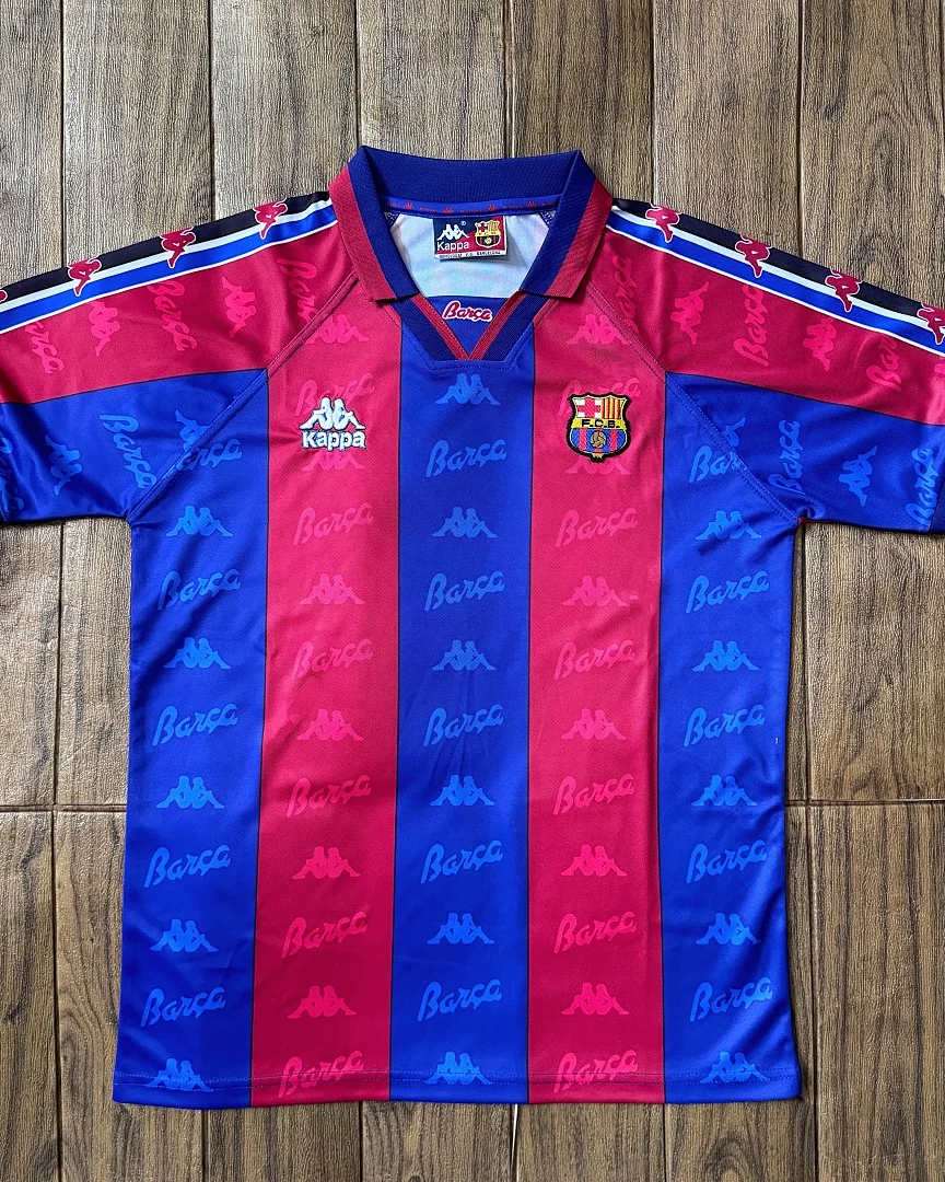 Camisola Retro Barcelona 1995/96 Principal