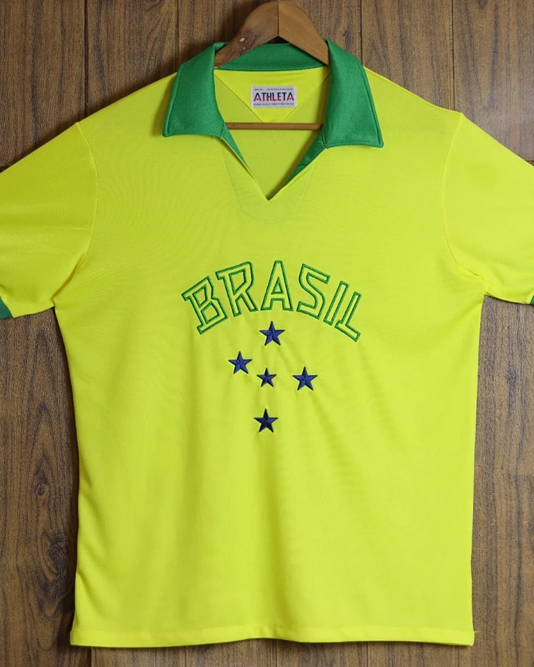 Camisola Retro Brasil 1958