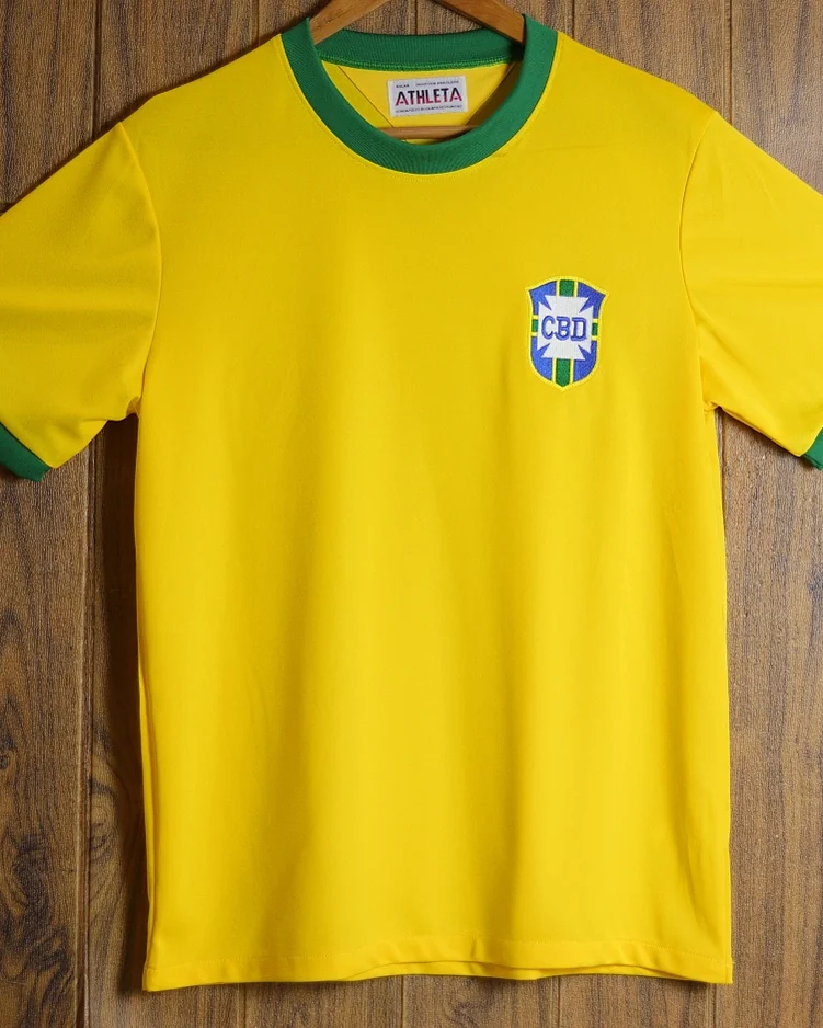 Camisola Retro Brasil 1970 Principal