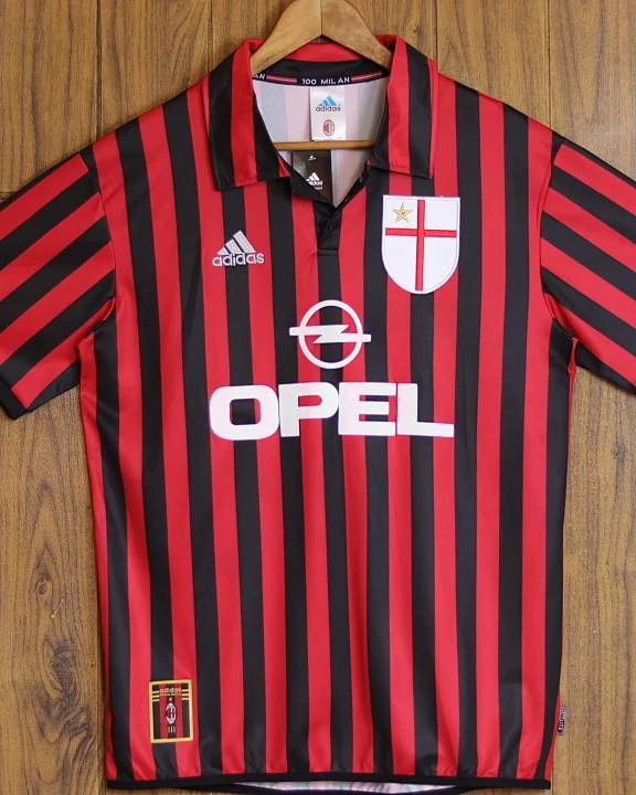 Camisola Retro AC Milan 1999/00 Edição Especial