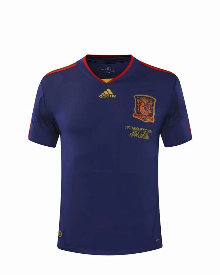 Camisola Retro Espanha 2010