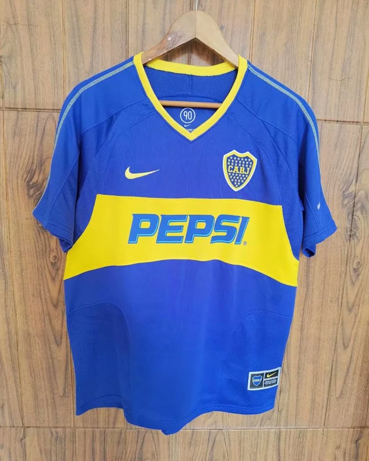 Camisola Retro Boca Juniors 2003