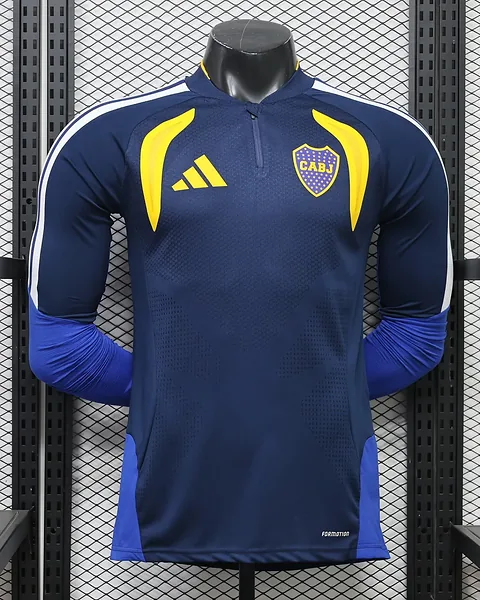 Camisola Boca Juniors 26/27 Principal Versão Jogador Manga Comprida