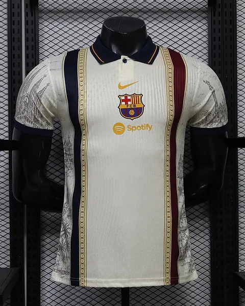 Camisola Barcelona 26/27 Edição Especial Branca