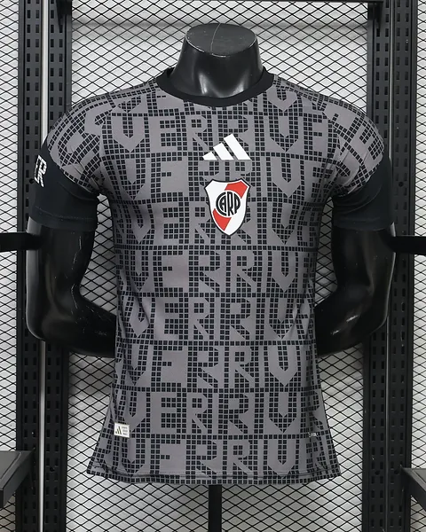 Camisola River Plate 26/27 Edição Especial Preta Versão Jogador