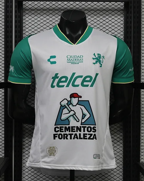 Camisola Club León 26/27 Alternativa Versão Jogador Branca