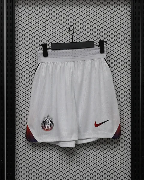 Calções Chivas de Guadalajara 26/27 Alternativa Branco