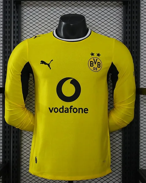 Camisola Borussia Dortmund 26/27 Principal Versão Jogador Manga Comprida