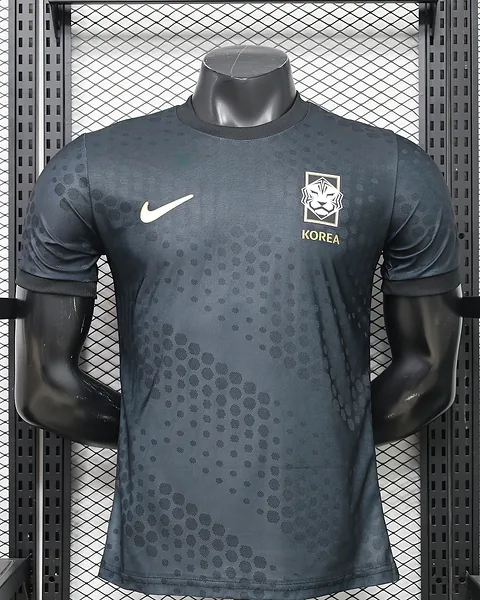 Camisola Coreia do Sul 26/27 Lifestyle Preta Versão Jogador