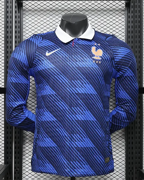 Camisola França 26/27 Principal Versão Jogador Manga Comprida