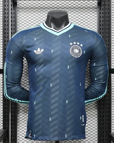Camisola Alemanha 26/27 Alternativa Versão Jogador Manga Comprida