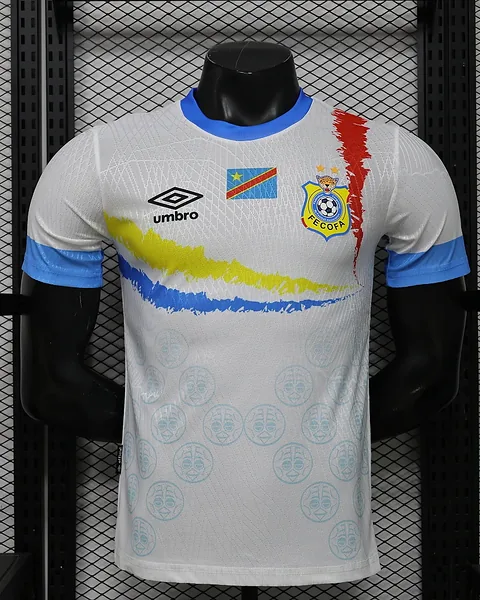 Camisola RD Congo 26/27 Branca Versão Jogador
