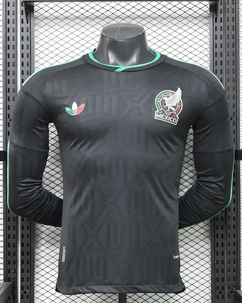Camisola México 26/27 Alternativa Versão Jogador Manga Comprida