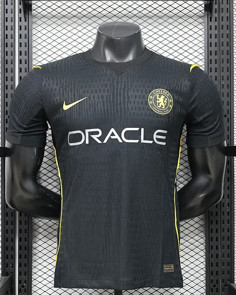 Camisola Chelsea 26/27 Preta Versão Jogador