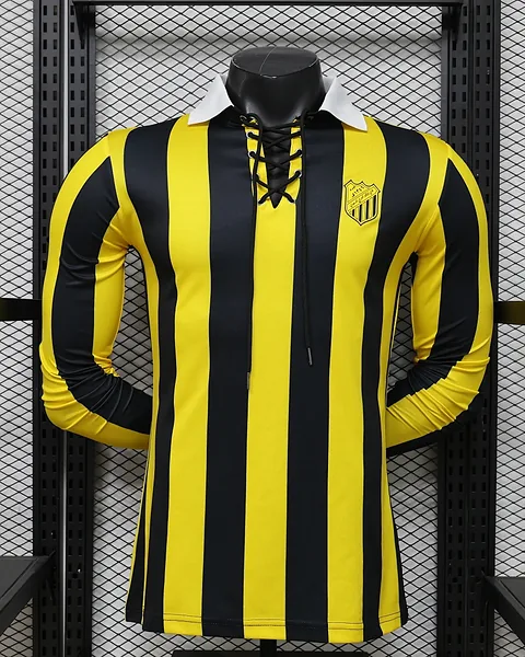 Camisola Al-Ittihad 26/27 Amarela Versão Jogador Manga Comprida