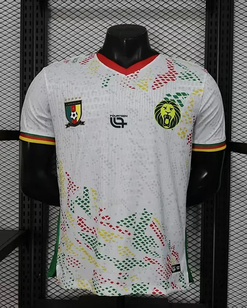 Camisola Camarões 26/27 Branca Versão Jogador