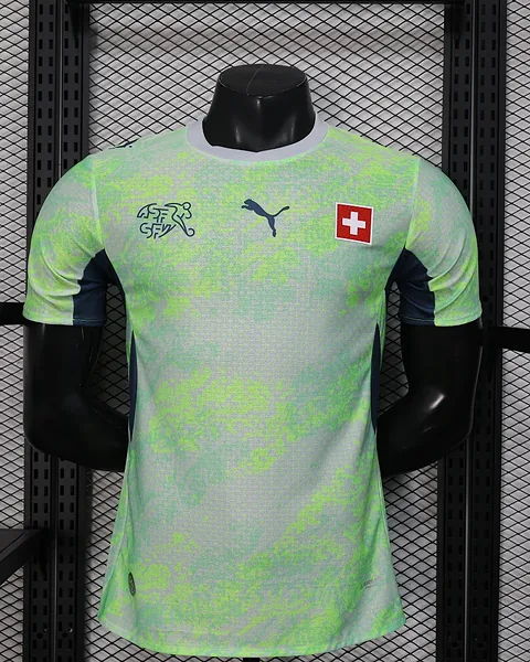 Camisola Suíça Alternativa Versão Jogador