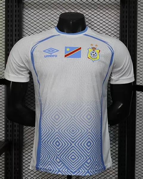Camisola RD Congo Branca Versão Jogador