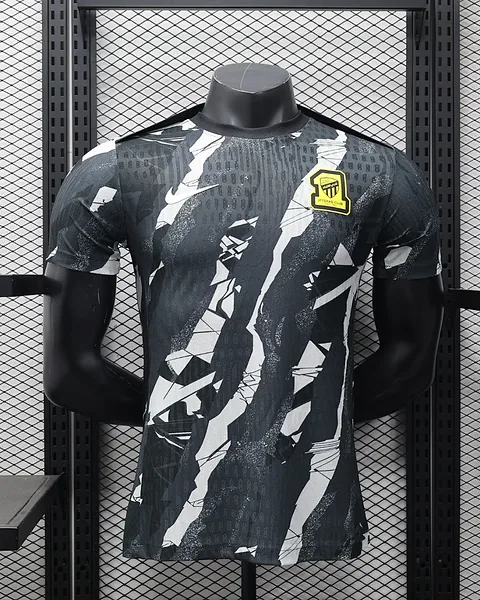 Camisola Al-Ittihad 25/26 Pré-Jogo Versão Jogador