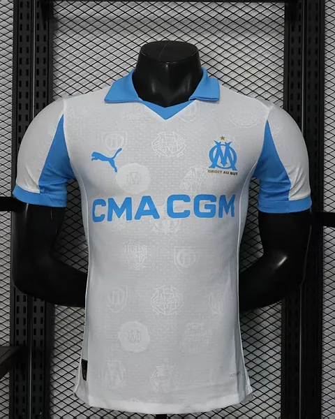Camisola Olympique de Marselha 25/26 Principal Versão Jogador